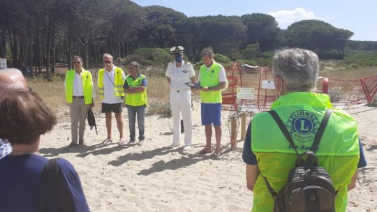 PESCE MANGIAPLASTICA SULLA SPIAGGIA DI LACONA