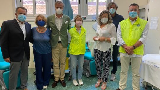 LIONS CLUB ISOLA D’ELBA DONAZIONE ALL’OSPEDALE DI PORTOFERRAIO