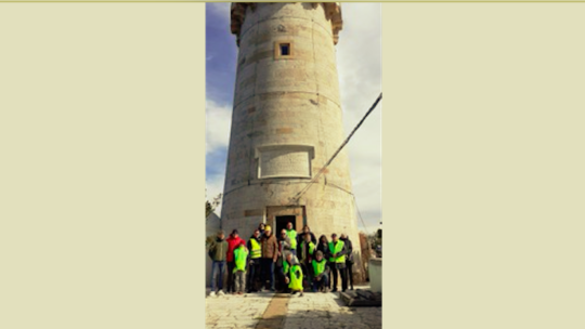 Visita al faro di Forte Stella