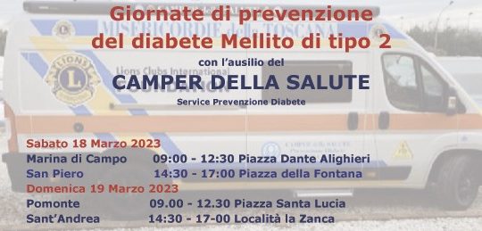 Isoliamo il Diabete, prossimi appuntamenti