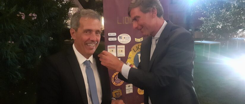 Roberto Marini è il nuovo presidente del Lions Club Elba