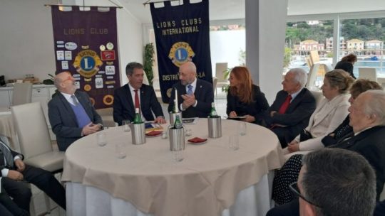 Lions Elba: visita del Governatore e nuovi progetti