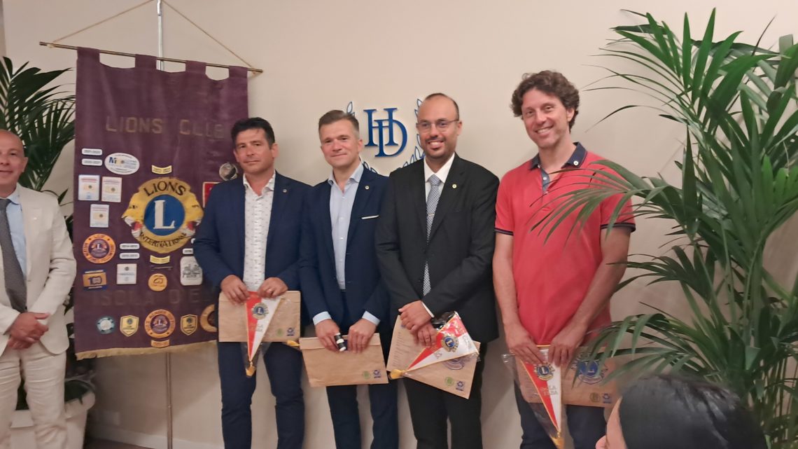 Charter Night del Lions Club Isola d’Elba
