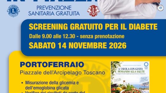 Screening gratuito per il diabete